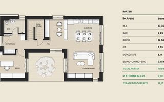 VILA PREMIUM LA PADURE | SUSTENABILA | EFICIENTA ENERGETIC | MOGOSOAIA - Poză 12