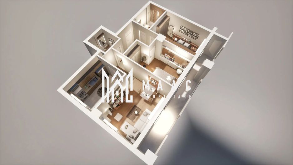 Apartament 3 Camere la Cheie I LUX I Etaj 1 I Dezvoltator - Poză 23