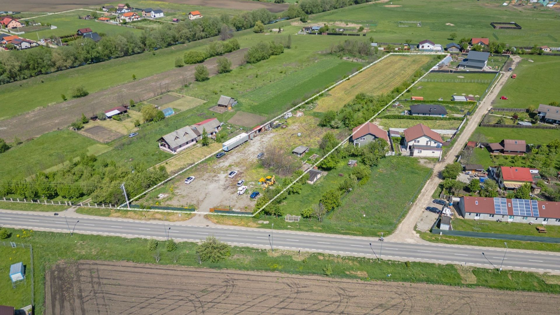 Teren intravilan Bod | Front 46 m la Asfalt | Utilități pe/lângă Teren - Poză 3