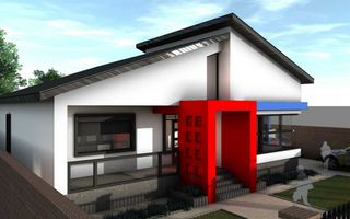 Casa de vanzare, 130 mp utili, 1000mp teren, panorama - Poză 2