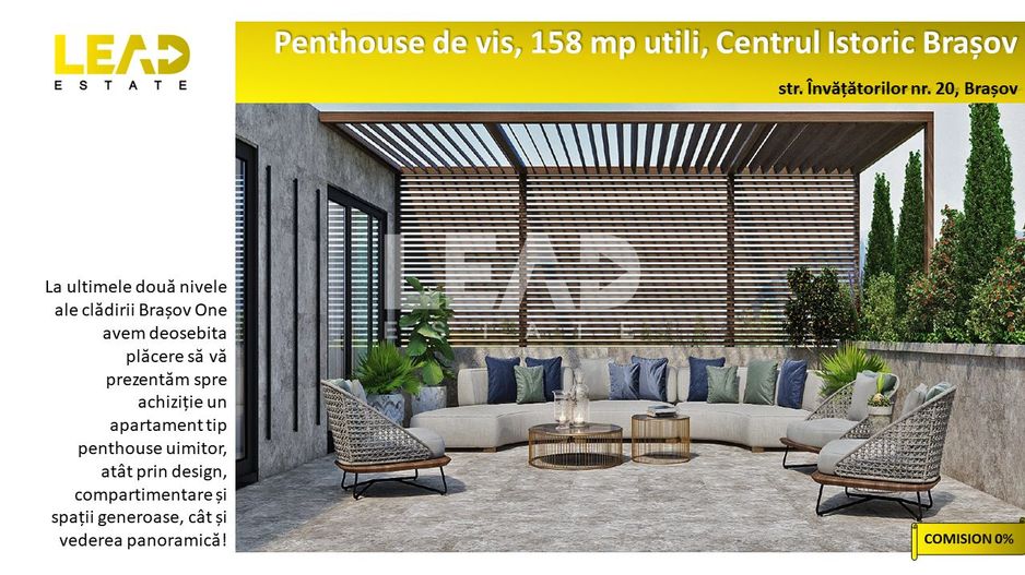 Lux si intimitate! Penthouse 158 mp, Centrul Istoric, Brasov - Poză 2