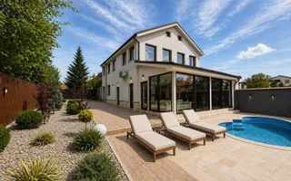 VILĂ INDIVIDUALA LAKEFRONT SNAGOV | POOL - Poză 11