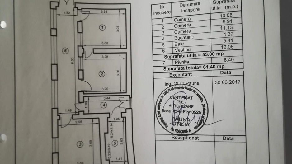 apartament 2 camere et.1/2 ,ultracentral,Radu Calomfirescu - Poză 12