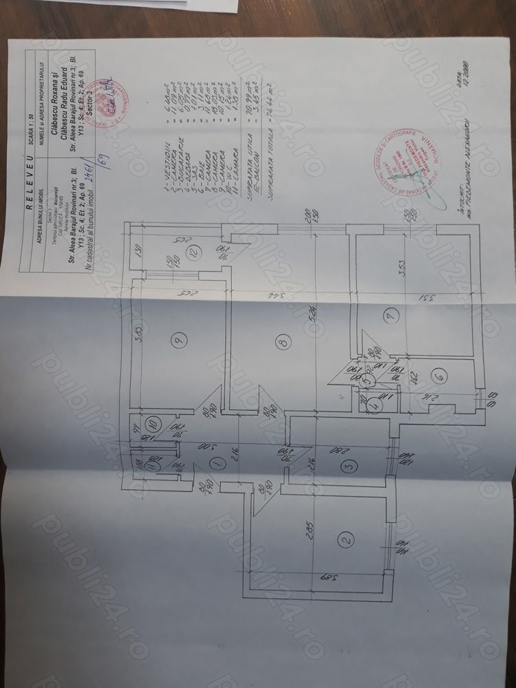 Vand apt 4 camere -114 mii   sect 3, Titan Barajul rovinari, - Poză 3