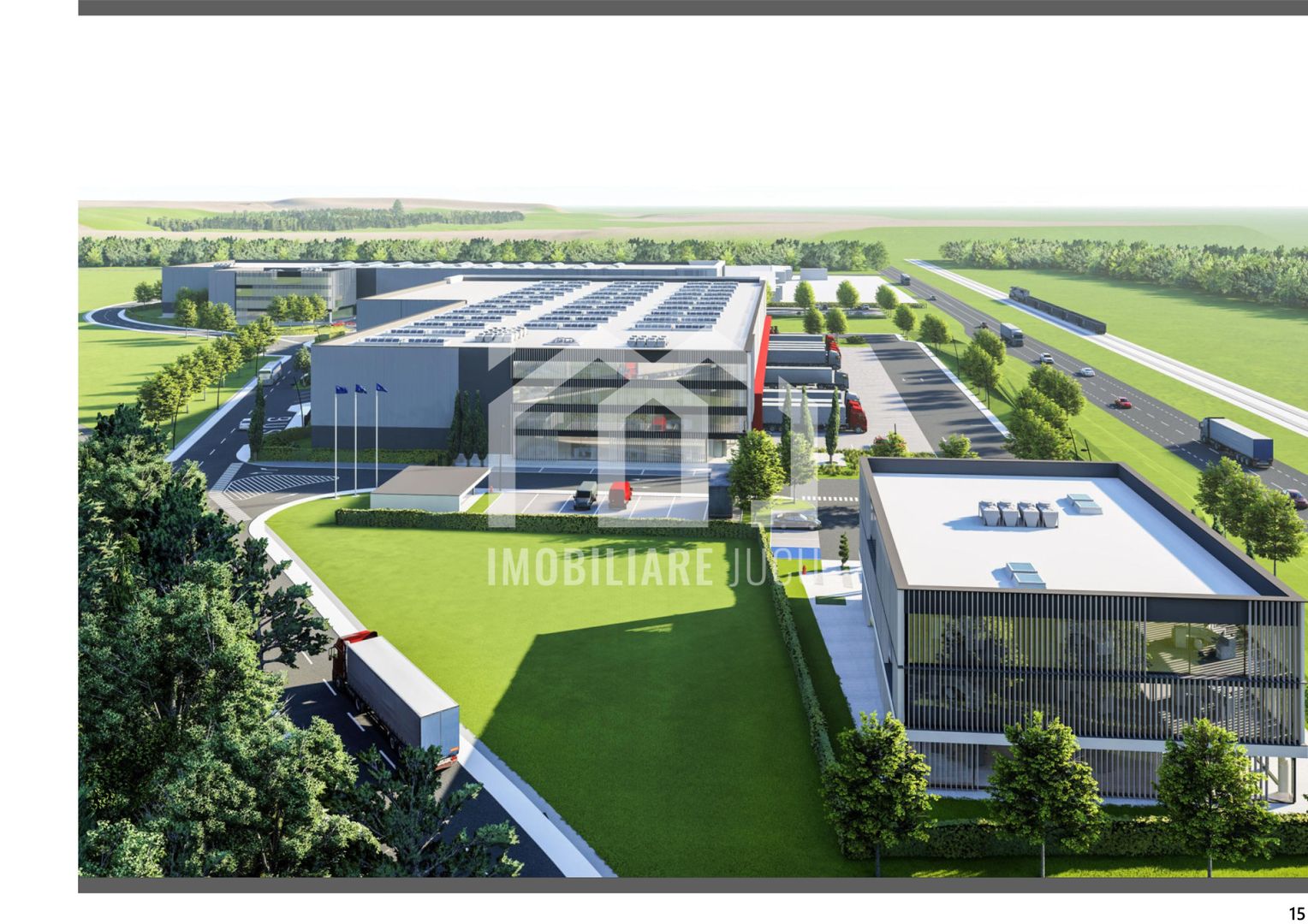 Parc Industrial Logistic - Apahida | 44.095 mp teren | Front 195 m - Poză 13
