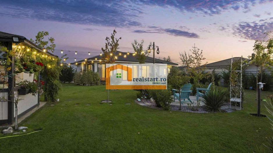 Langa Padure si lac, Vila P+Pod , 900mp teren,  terasa 40mp,  complex securizat - Poză 45