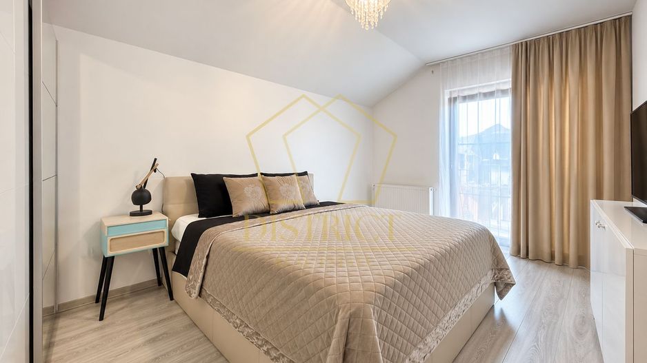 Apartament cu 2 camere mobilat | Etajul 1 | 57 mp utili | in Giroc la asfalt. - Poză 1