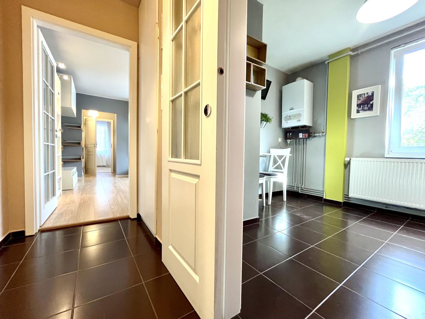 Tur virtual- 2 camere, chirie inclusă, doar 5 min de Piața Victoriei - Poză 12