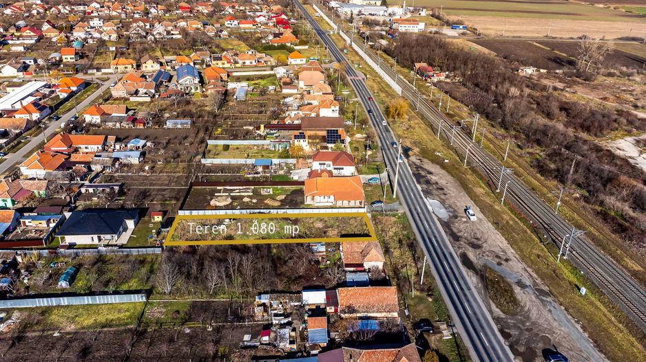 Teren intravilan de vanzare în Sofronea, Arad – 1080 mp - Poză 4