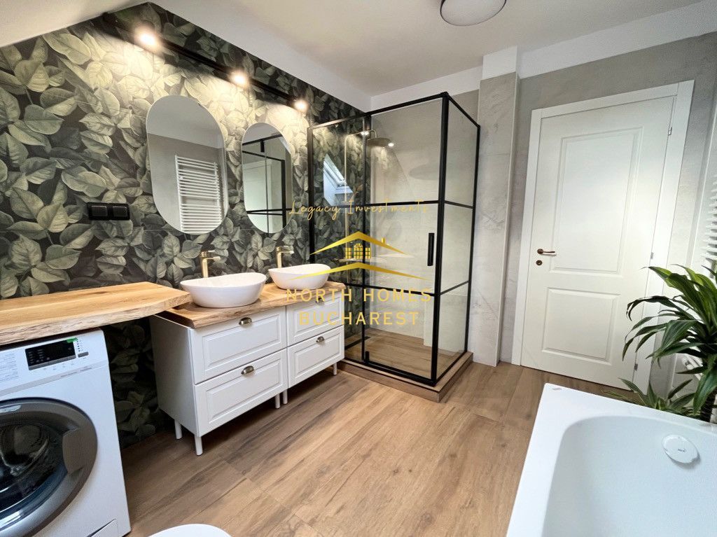 Vila 5 Camere + curte 400mp si 5 locuri parcare + Garaj - zona Pipera - Poză 9