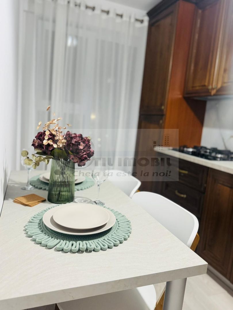 Apartament 1 camera, Valea Lupului, mobilat complet, bloc nou, parcare - Poză 3