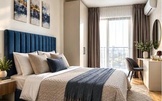 Apartament bloc 2020, mobilat premium, zona Barbu Văcărescu - Poză 8