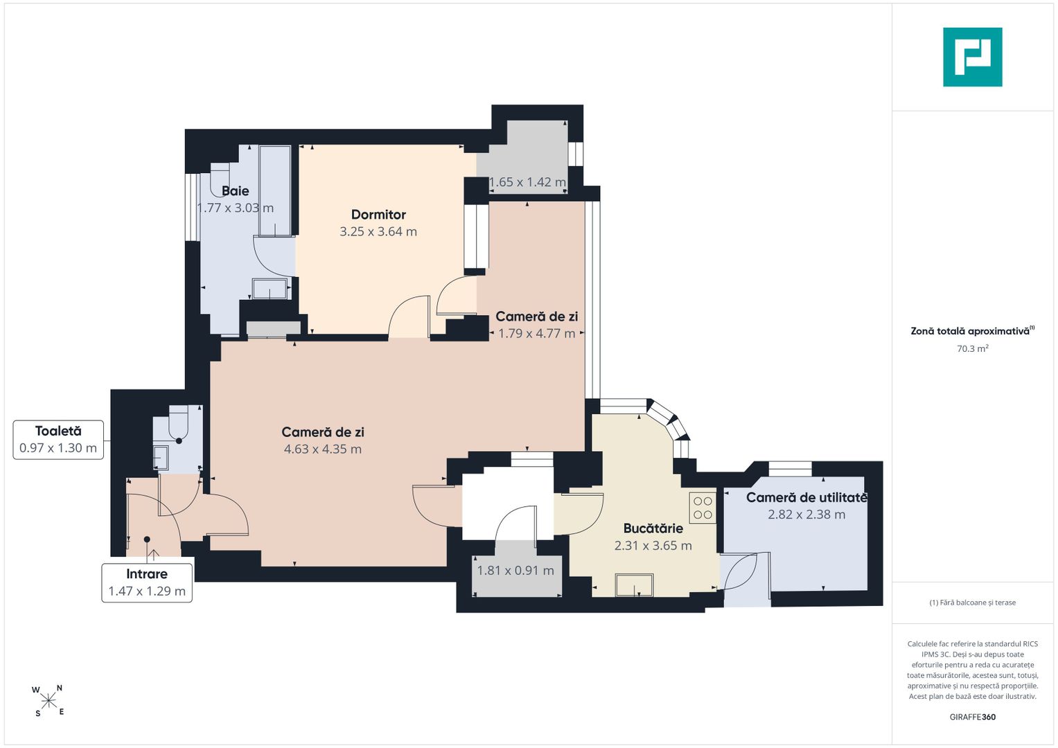 Apartament 2 camere | Ion Brezoianu – Cișmigiu - Poză 9
