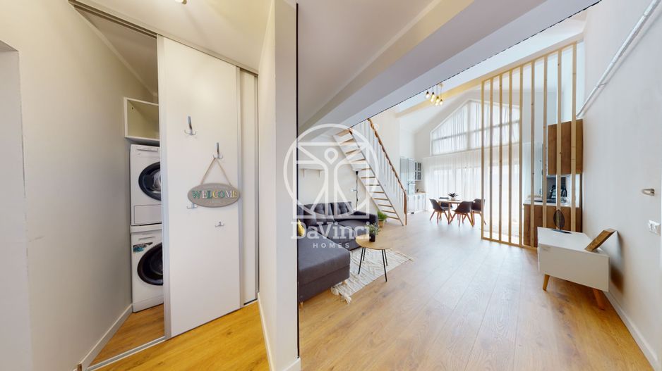 Penthouse 3 camere, finisat la cheie, aer conditionat (NCL-1A-L-ap.8) - Poză 3