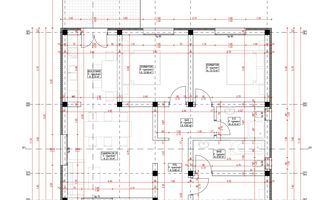 Casa Individuala in Mosnita. Aproape de asfalt. Pe parter. Finisaje la alegere - Schiță 7