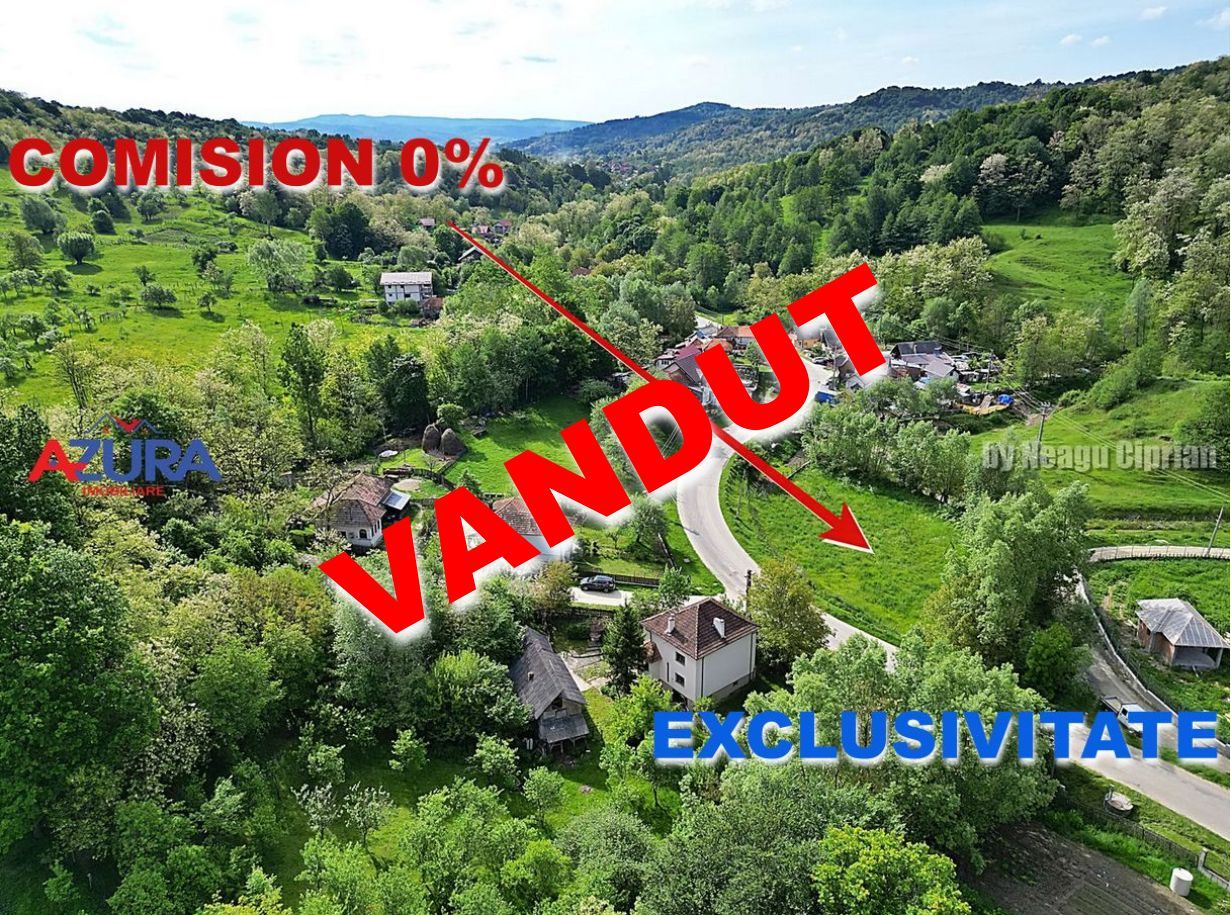 AZURA Imobiliare - Teren de W-E la numai 5 km de la Curtea de Arges - Poză 1