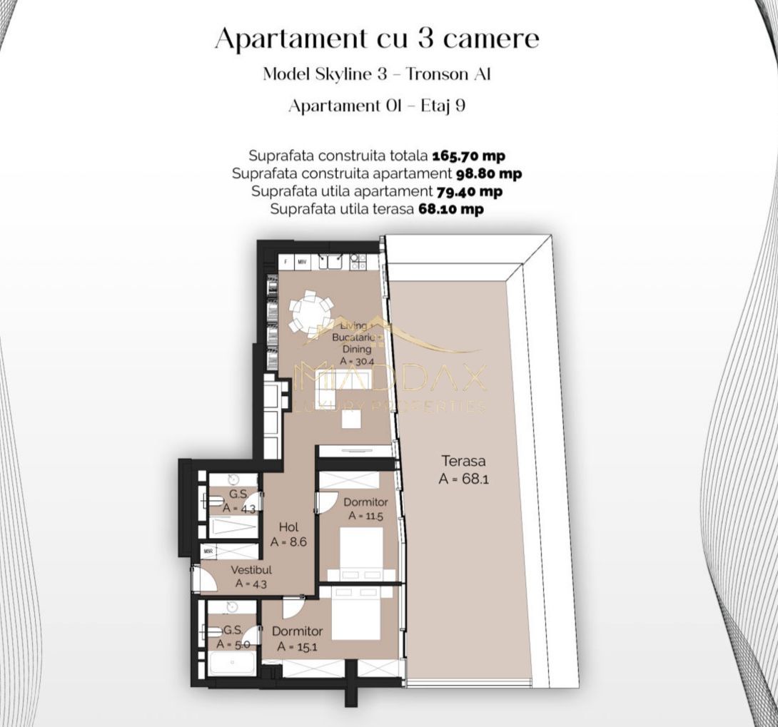 Proiect rezidențial // Apartamente 1-5 camere // Finalizare 2026 - Poză 65