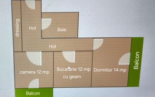 Apartament 3 camere modern, decomandat,  zonă excelentă. - Poză 7