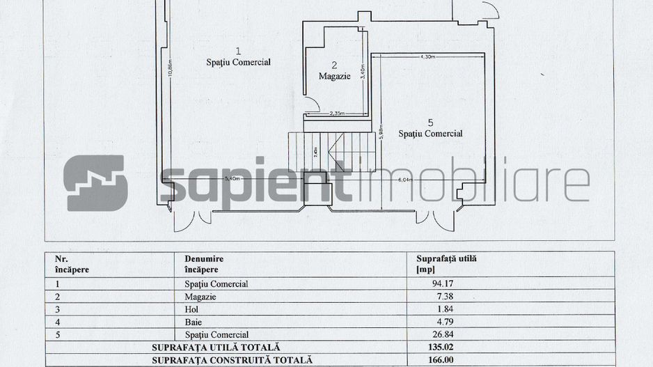 Sapient | Spațiu comercial central _ Bd. Magheru, Oradea - Schiță 14