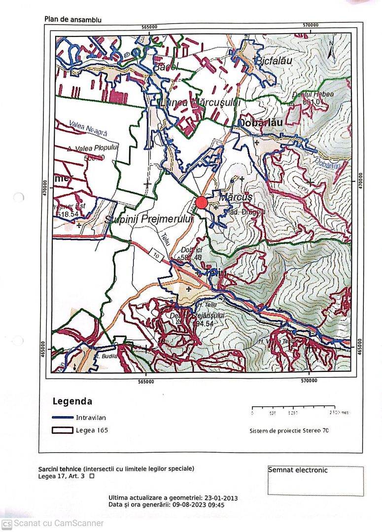 Teren intravilan Marcus,jud Covasna - Poză 3