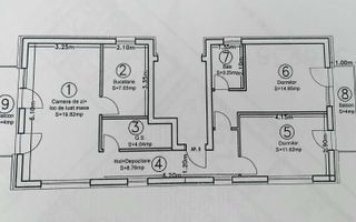 3 camere / zona Romul Ladea/ Parcare inclusa - Poză 8