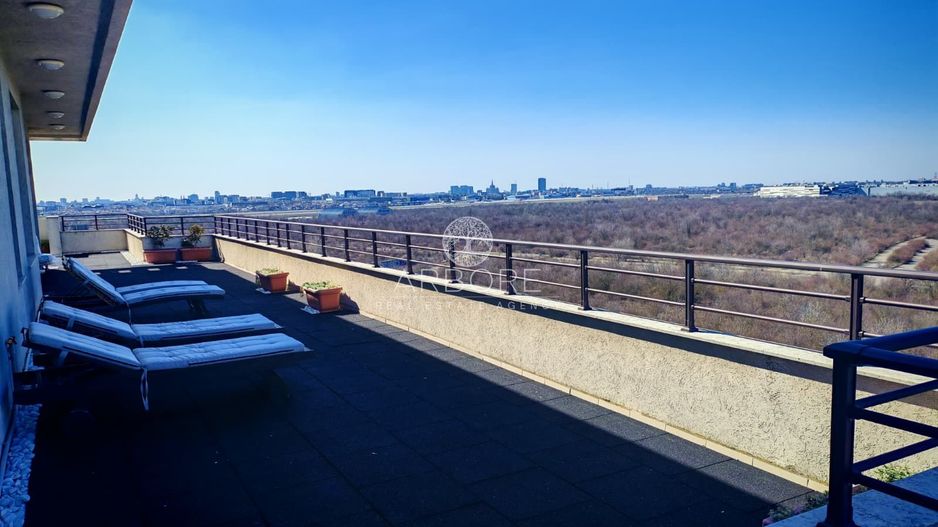Penthouse 5 camere 250 mp lângă Ambasada SUA , zona Băneasa București - Poză 28