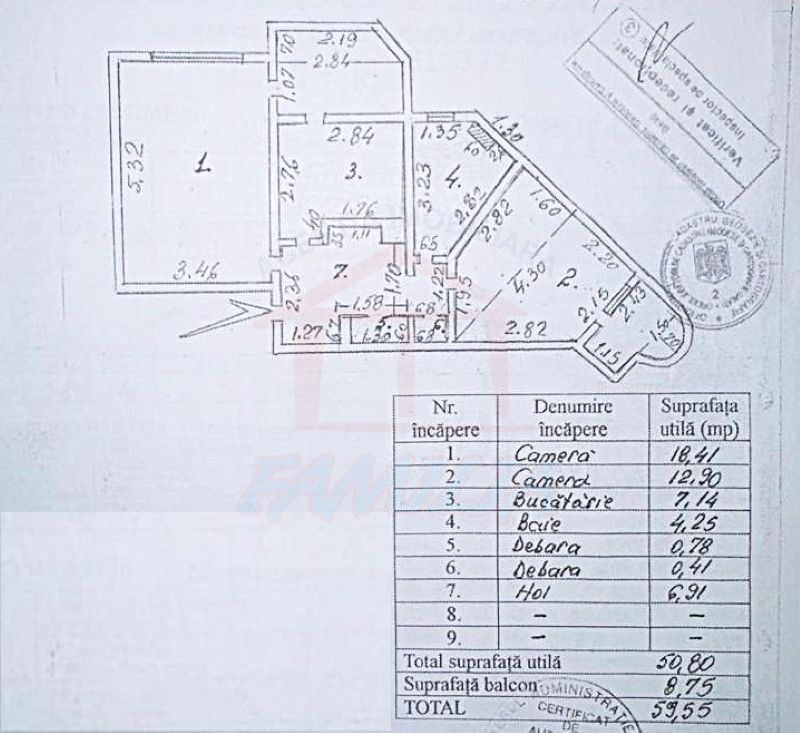 Apartament 2 camere decomandate – Siderurgiștilor Vest, etaj 1 - Poză 14