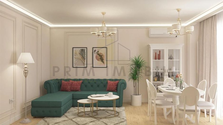 2 Camere decomandat 67 m2 bloc nou de vanzare Alexandru cel Bun / Galata Comision 0% - Poză 8