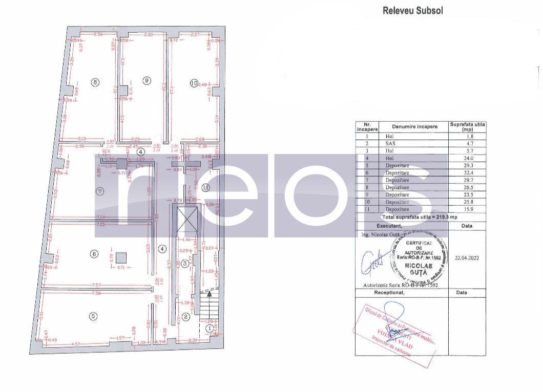 SPATIU COMERCIAL PREMIUM | 430 MP | IMOBIL NOU 2022 | RANDAMENT ESTIMAT 7,6% - Schiță 8