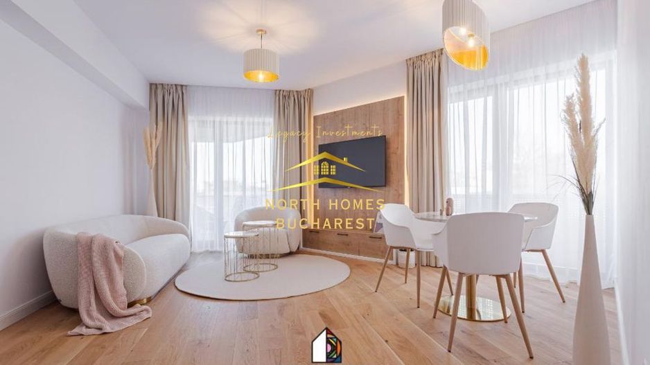 Apartament de inchiriat - 2 camere -HERASTRAU -PARCARE - Poză 2