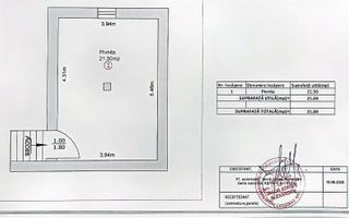 Casa individuala 5 camere/pivnita/garaj/ teren/460mp ,Turnisor/SIBIU - Schiță 15