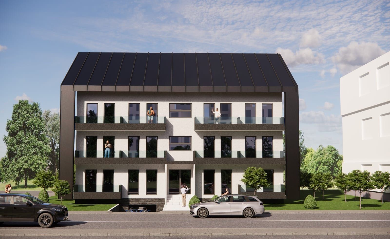 Apartament 3 camere 2 băi,in bloc NOU, 110mp - Poză 2
