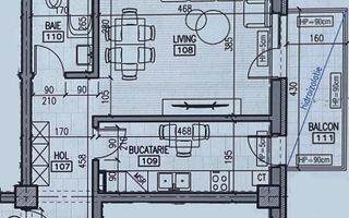 Garsoniera, bloc nou, P+3, Nr.04, Et.1, Bl.4 - CP2458806 - Poză 6