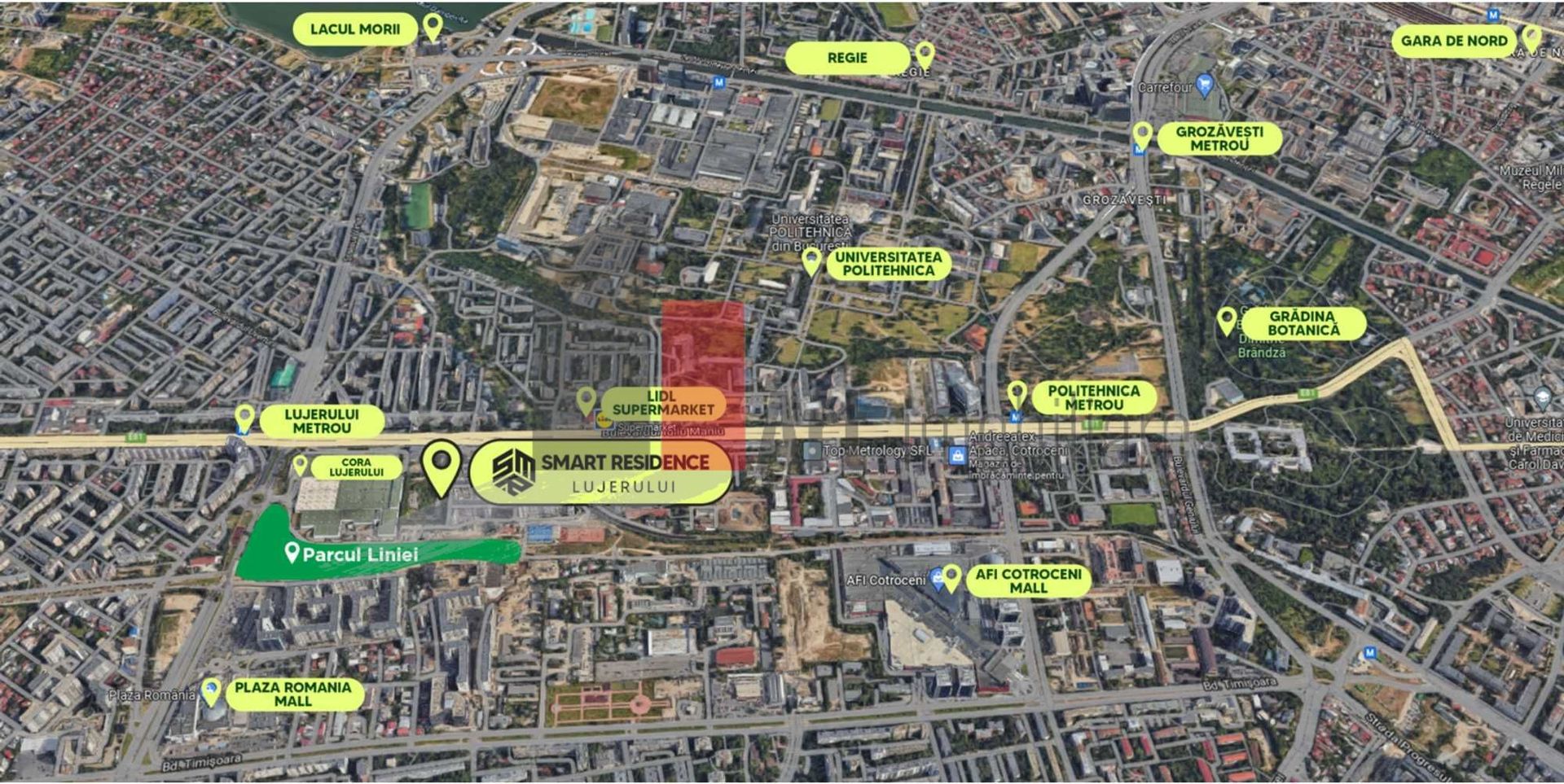 Apartament 2 Camere  + Loc de Parcare Subteran | Smart Residence Lujerului - Poză 8