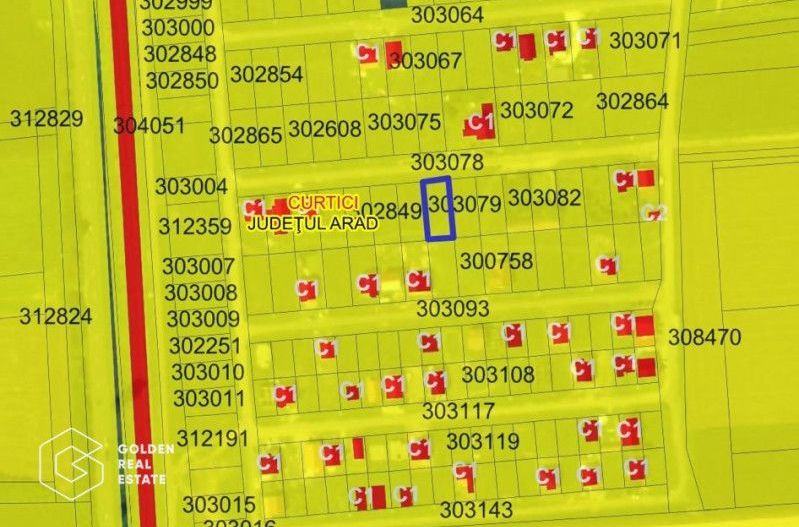 Teren intravilan, 500 mp, Localitatea Curtici - Poză 2