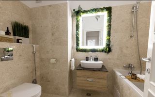 Apartament-living si bucatrie open space+dormitor, 43.4mp-Copou - Poză 3