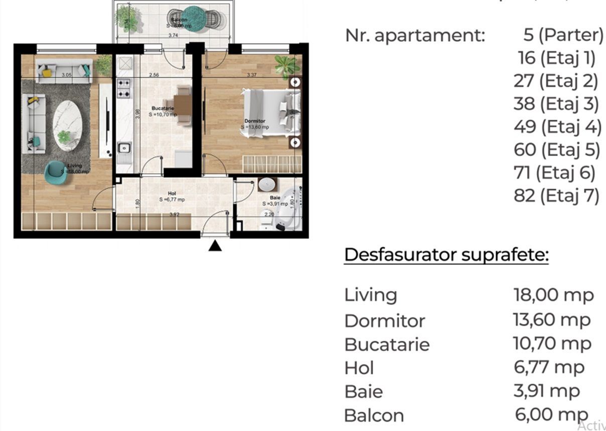 2camdec, 8min metrou Berceni - Poză 2