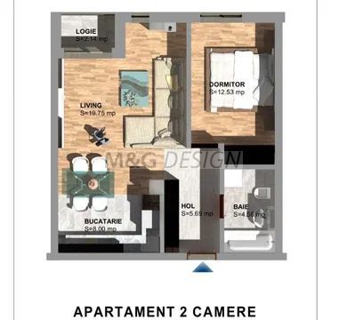 Apartament 2 camere bloc nou Torontalului - Poză 7