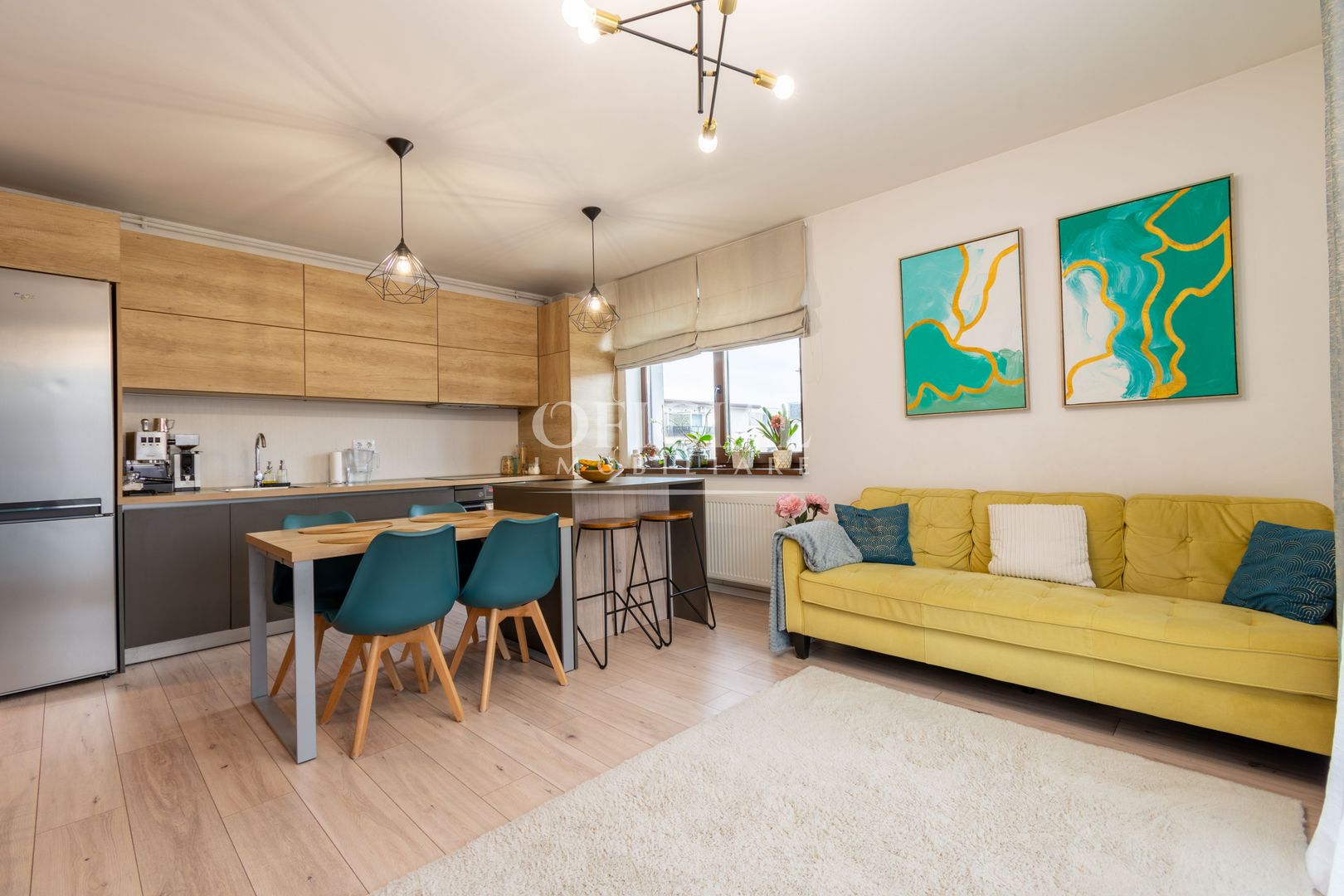 Apartament 3 Camere | 61 m2 | Mobilat la Cheie | AC | Zona VIVO Metro - Poză 5