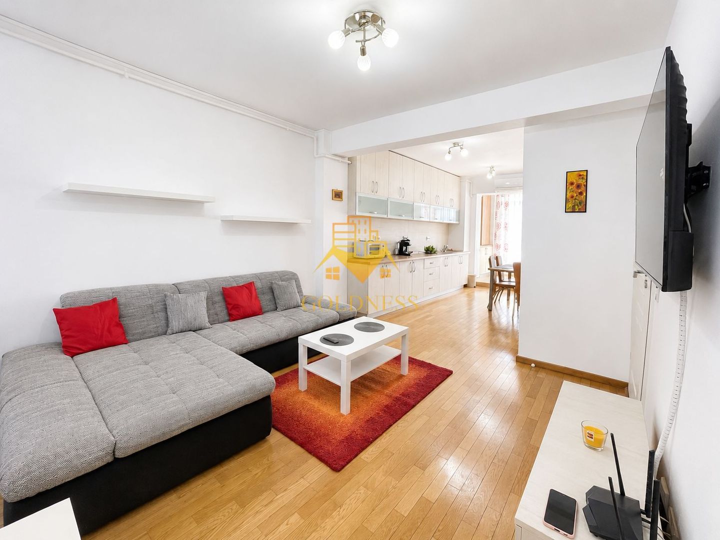 2 camere open-space,  modern, Marasti, Kaufland, Parcare, Bloc nou - Poză 1