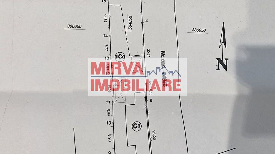 Casă 4 camere, garaj + spațiu comercial |  Sat Nedelea - Schiță 51