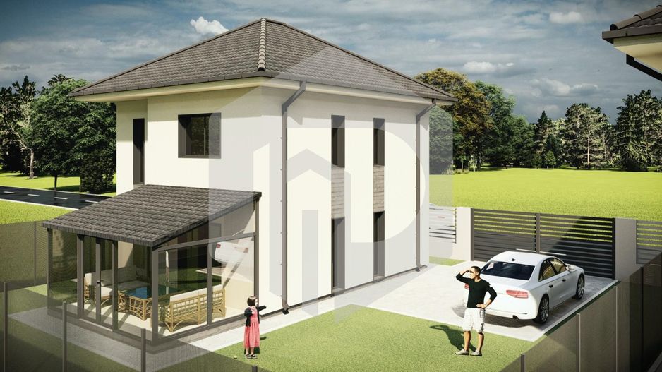 Casa individuala | 3 Camere + 2 Bai + Terasa incalzita | Cristian - Poză 3