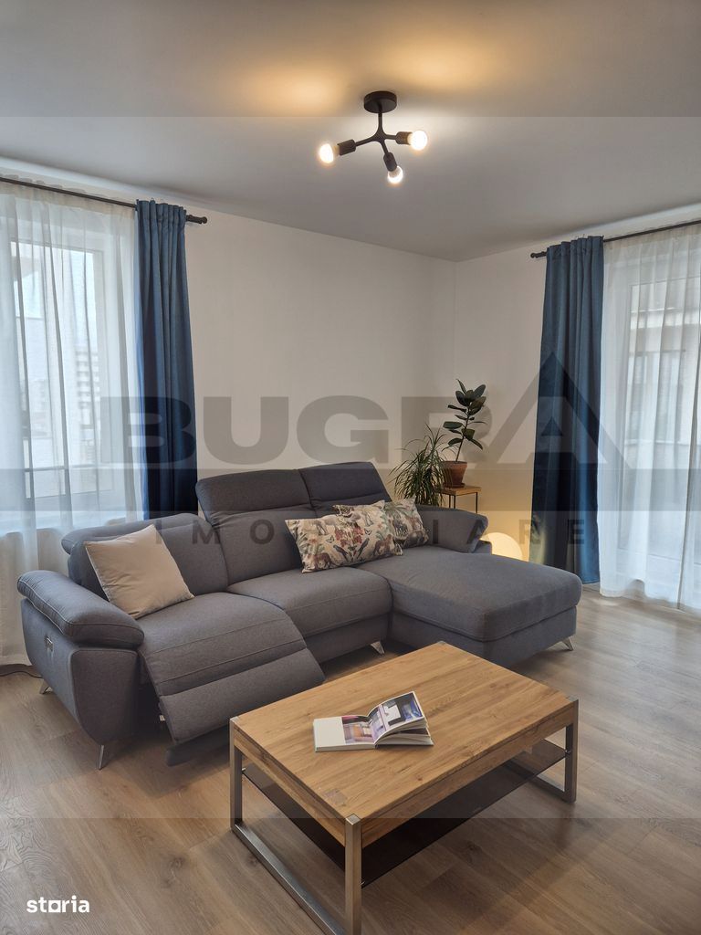 Apartament de 3 camere ultrafinisat, 77mp, parcare, zona Eugen Ionesco - Poză 5