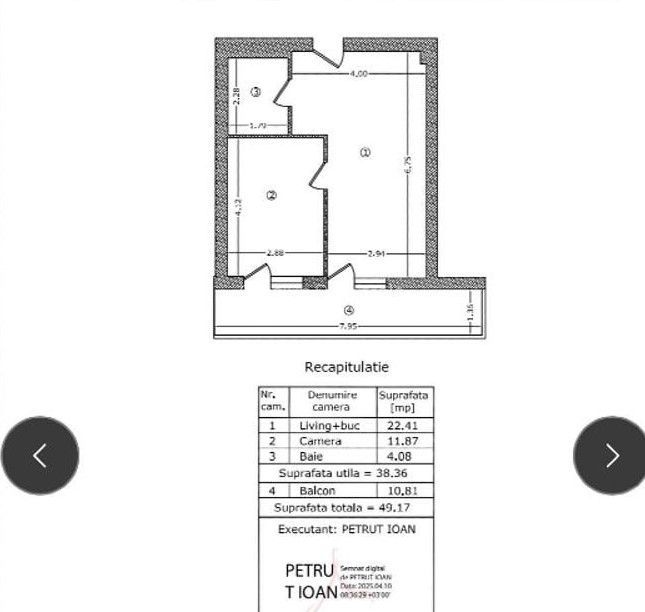 Apartament 2 camere Ansamblu Duo Street View - Fizicienilor/Dristor - Poză 9