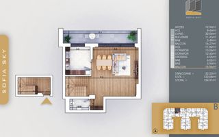 3 Camere Scara Interioara-Incalzire in Pardoseala-Sector 3 - Poză 2