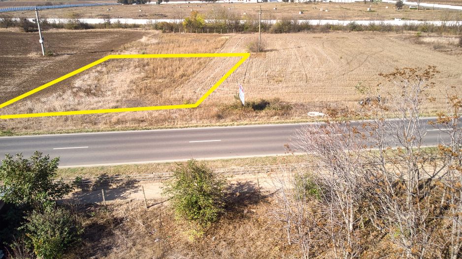 Teren intravilan 1000 mp cu deschidere 26ml la E85 2 Mai - Poză 4