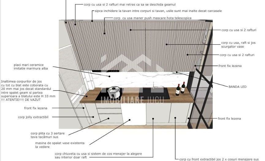 Apartament 2 camere finisat, 50mp,  Bloc nou, Sannicoara - Poză 23