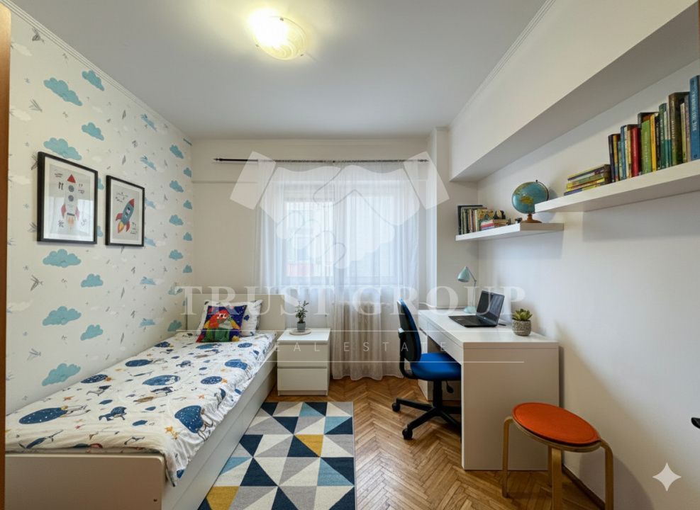 Apartament 3 camere Banu Manta - Clucerului | Imobil 1982 | Vedere spate - Poză 12
