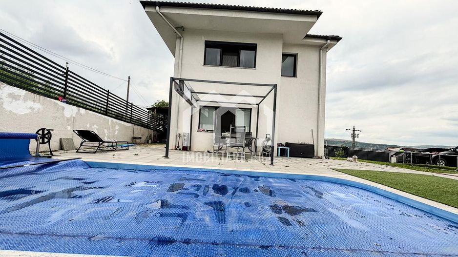 Casa Individuala 4 camere, 108mp, Teren 500mp, Piscina,  Penny-Apahida - Poză 1