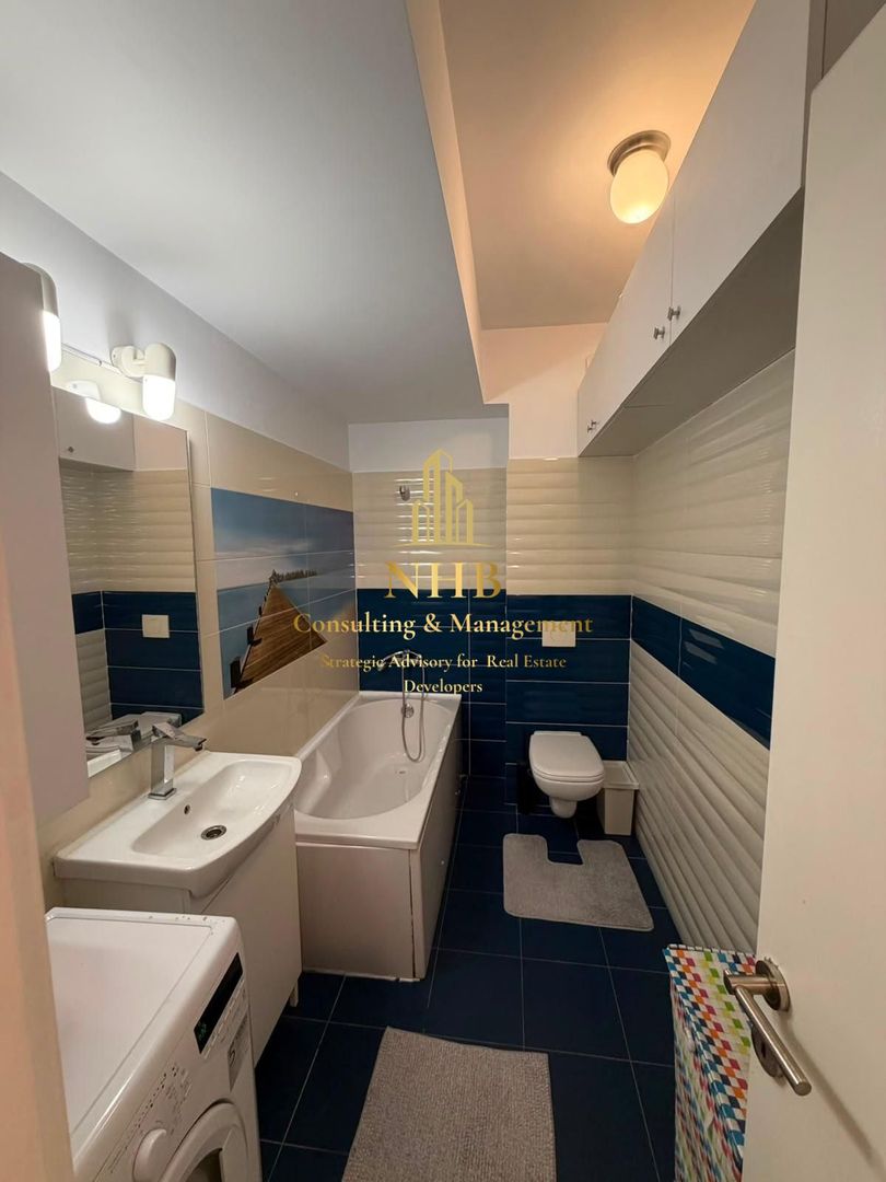 Apartament 2 camere, 60 mp cu balcon, Nerva Traian – Complet mobilat si utilat - Poză 3